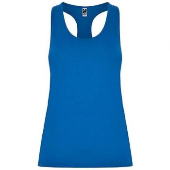 Camiseta técnica niña de tirantes entallada transpirable