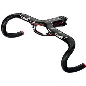 Cinelli – Sistema antivibración RAM 3 Barra de Carbono/Tallo Combo, Color Negro, tamaño 40cm/110mm