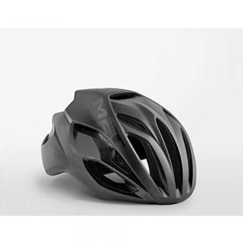 MET Casco RIVALE M(54-58), Adultos Unisex, Gris (Gris Oscuro)