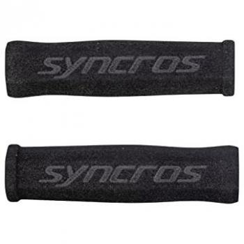 Puños SYNCROS Foam negro con logo gris