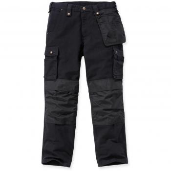 Pantalones de Trabajo Carhartt Multi Bolsillos Duck Lavados - Negro 38