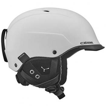 Cébé Contest Visor Casco de Ski Blanco Unisex Adultos 59-61 cm