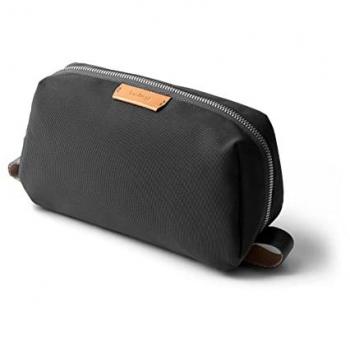 Bellroy Slate Water-Resistant Toiletry Travel Kit with Magnetic Toothbrush Sleeve and Mesh Organization