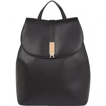 Tommy Hilfiger Women's Heritage Black Backpack with Adjustable Straps
