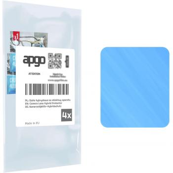 Protector de Lente de Cámara 4x de Cristal Híbrido para Sharp Aquos Sense4 Plus, Protección de Cámara 9H
