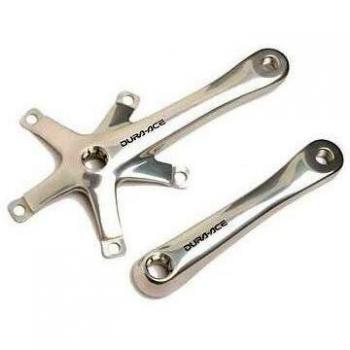 Shimano Pista FC7710A - Bielas Dura-Ace S/Plato, 165 mm