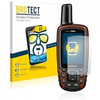 BROTECT Protector Pantalla Compatible con Garmin GPSMAP 64s Protector Transparente