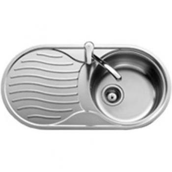 Fregadero Teka Dr-80 1C 1E Color Inox Ref 11110005 Mueble De 45 Cm