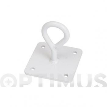 Silla Plegable Modelo Sevilla - Base y Respaldo en Piel Sintética - Estructura Metálica - Silla plegable negro con asiento acolchado