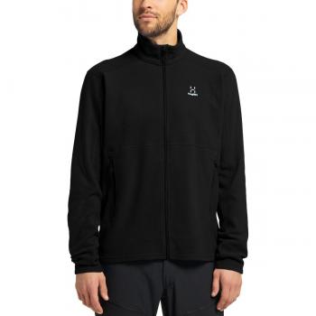 Forro polar Haglöfs Buteo Mid negro para hombre, talla S