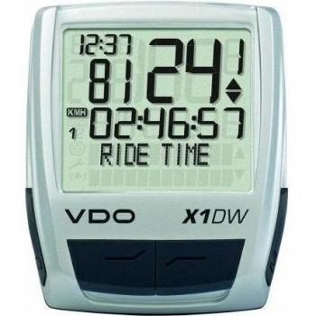 Vdo X1 DW cycle - Ciclocomputador de ciclismo, color plateado / negro