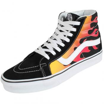Nike High-Top Men's Court Vision MID AF Sneakers - Blue  Vans Black and White Flame Print High-Top Sneakers for Men - Size 11.5 US  Vans Multicolor Flame Print High-Top Sneakers for Men - Size 12