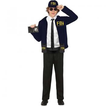 Guirca Disfraz de Fresh Beer Inspector FBI para hombre