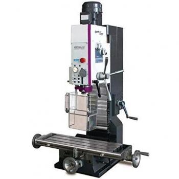 Fresadora Optimum Optimill MH35G, tipo de fresadora, características: potente motor, mesa de trabajo ajustable, cabezal inclinable, alta precisión en mecanizado, construcción robusta y duradera