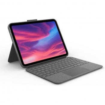 Logitech Combo Touch Funda con Teclado Extraíble Oxford Gris para iPad 10th Generación Layout Italiano