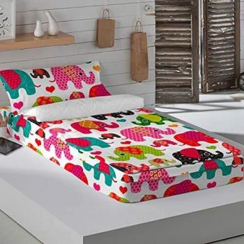 ICEHOME Saco nórdico sin Relleno Elephant Cama 90 cm