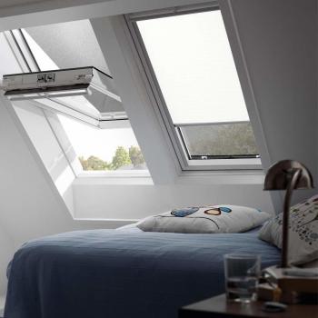 Velux verd. - Estor Manu. Los rieles M06 1025S, blanco PG: standard