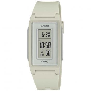 Casio LF-10WH-8EF Digital Unisex Watch - Eco-Friendly, Square Design with Alarm and Stopwatch