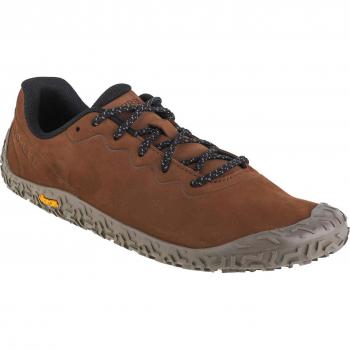 Merrell Vapor Glove 6 Leather - Zapatillas de Trail Running Minimalistas para Hombre, Color Marrón