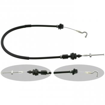 Cable del acelerador FEBI BILSTEIN 01765 para motores de gasolina, paquete de uno