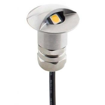 Foco LEDBOX POD LED 1W IP67 Acero Inox Blanco Frío