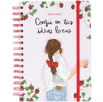 Agenda escolar 2024/2025 semana vista a5 12 meses ana marin