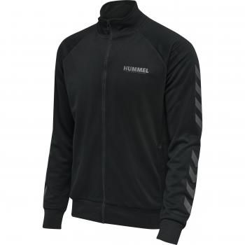 Hummel Legacy Poly Black Zipped Sweatshirt for Men