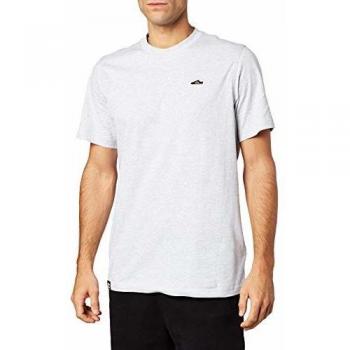adidas Mini Emb tee Camiseta de Manga Corta, Hombre, Light Grey Heather, M