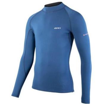 Camiseta Neopreno De Manga Larga Zone3 Yulex Natural - Azul - Talla S