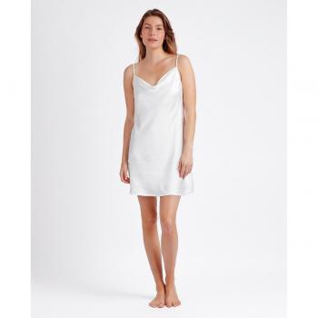 Camisola de Tirantes Satin Luxe verde esmeralda para Mujer