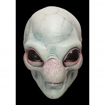 Adult Visitor Mask - Alien Masks, Adult Alien Masks, Adult Masks: High-quality latex material, realistic alien design, adjustable fit for comfort, breathable eye openings, suitable for parties and cosplay events