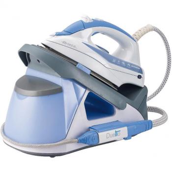 Ariete 6431 Centro DE Planchado STIROMATIC Duetto 2000 W, 1.5 litros, Acero Inoxidable, Azul, Color Blanco