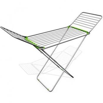 Tendedero de Ropa Plegable de Acero Vileda Crono y Gimi Alutech 171x55x93h