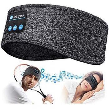 Auriculares para Dormir Regalos Originales para Hombre Mujer - Amigo Invisible Regalos Antifaz para Dormir Auriculares para Dormir con Ultrafinos HD Estéreo Altavoces, Orejeras Antiruido para Dormir