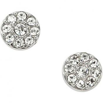 Fossil Pendientes para Mujer de Acero Inoxidable, Plata JF00828040