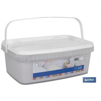 Pintura plástica monocapa gris hielo 2,5 l