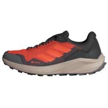 Adidas Zapatillas de Trail Running Terrex Trail Rider Goretex - Hombres, Naranja y Negro