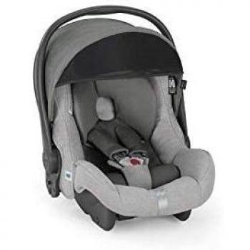 Inglesina AV35N6CYS - Silla Auto Huggy Multifix Trilogy, Color Cayman Silver, Cayman Silver, unisex