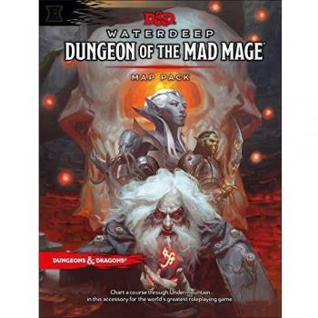 Dungeons and Dragons Waterdeep Dungeon of the Mad Mage Maps and Miscellany,WTCC60520000, multi