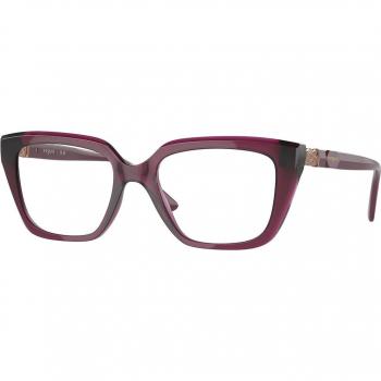 Vogue Eyewear VO5477B 2989 Women's Square Eyeglasses Violet Frame Size 52 Blue Light Blocking
