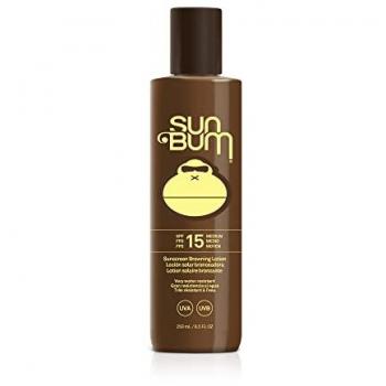 Sun Bum SPF 15 Vegan Tanning Lotion with Coconut Oil - 250ml Broad Spectrum UVA/UVB Protection