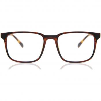 Cuadrado Montuta completa Plastico Tortoiseshell Gafas Recetadas para Hombre - Gafas Anti-Azules - SmartBuy Collection