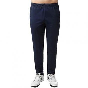 Dunlop Pantalón de Entrenamiento Knitted para Hombres - Azul Oscuro y Blanco
