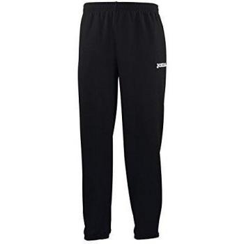 Joma Panteon - Pantalón largo deportivo unisex, color negro, talla L