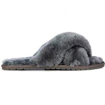 Emu Australia Women's Mayberry Charcoal Slippers