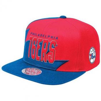 Philadelphia 76ers NBA Sharktooth Snapback Cap