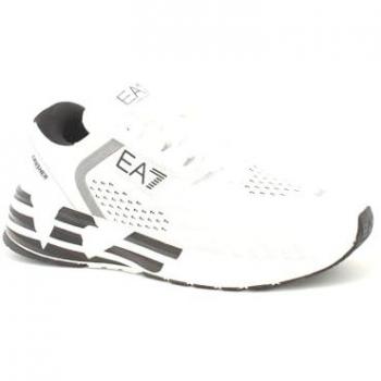 EA7 Emporio Armani Men's White Reflex Multicolour Sneakers Size 7 US