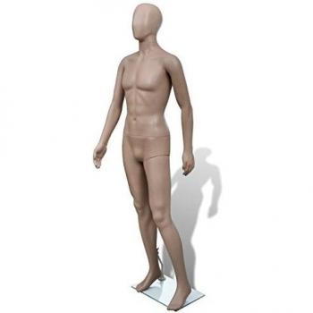 vidaXL Male Mannequin with Round Head