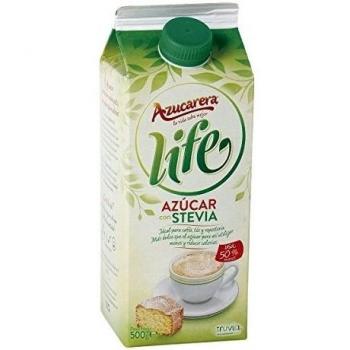 Azucarera Life Azúcar Con Stevia 500 G 500 g