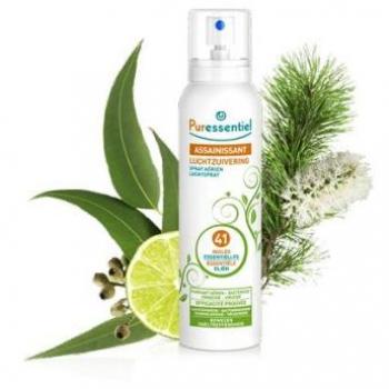 Puressentiel Purifying Air Spray with 41 Essential Oils 200 ml + Purifying Air Spray with 41 Essential Oils 20 ml by Puressentiel